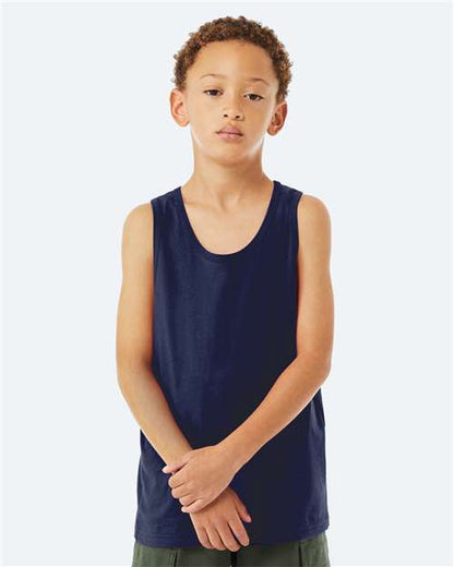 BELLA + CANVAS 3480Y Navy model front