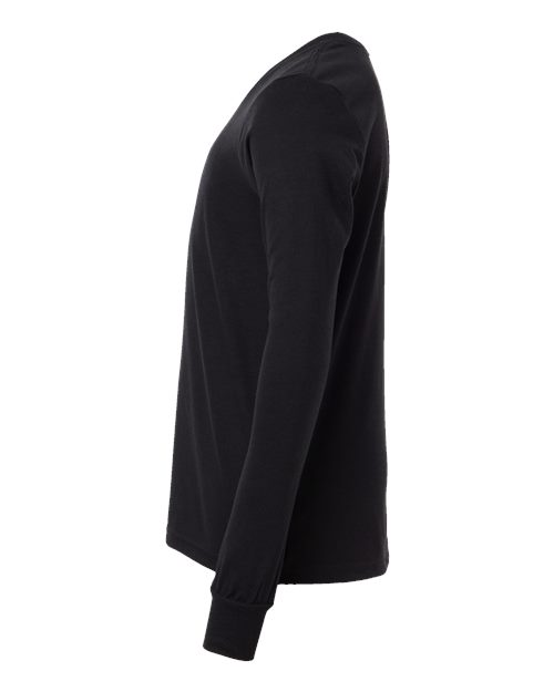 BELLA + CANVAS 3501YCVC Solid Black Blend direct side