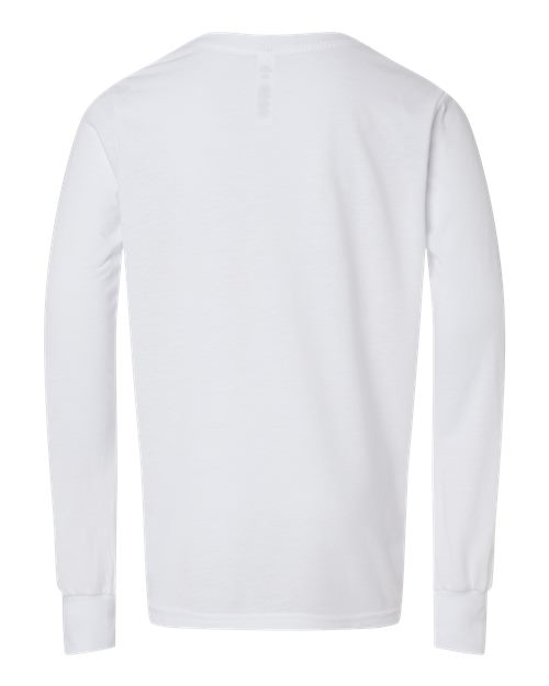 BELLA + CANVAS 3513Y Solid White Triblend back
