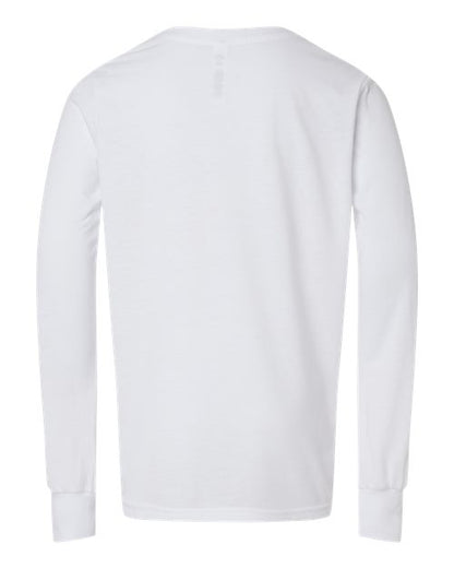 BELLA + CANVAS 3513Y Solid White Triblend back