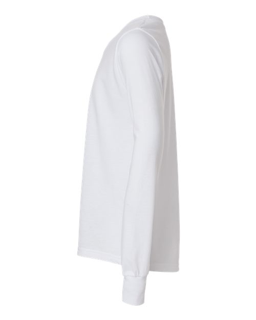 BELLA + CANVAS 3513Y Solid White Triblend direct side