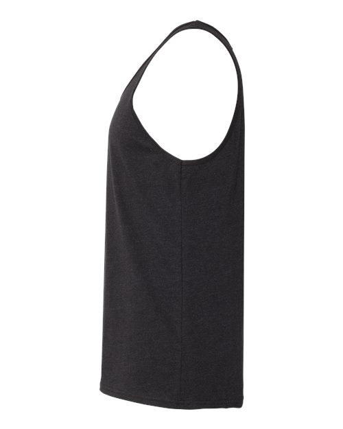 BELLA + CANVAS 3480CVC Black Heather direct side