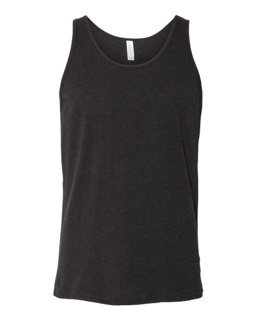 BELLA + CANVAS 3480CVC Black Heather front