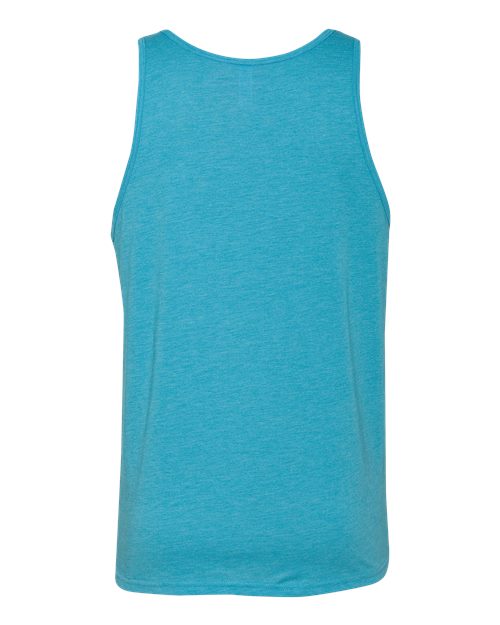 BELLA + CANVAS 3484 Aqua Triblend back