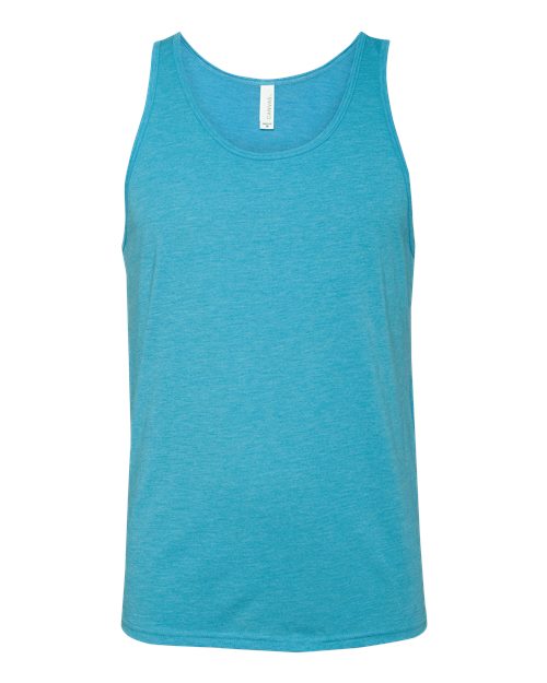 BELLA + CANVAS 3484 Aqua Triblend front
