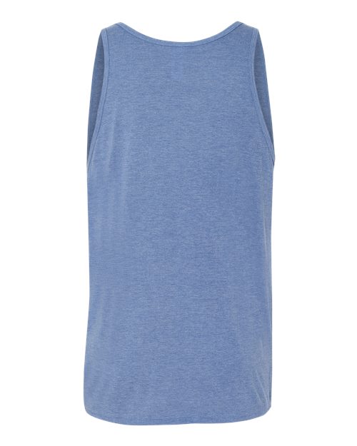 BELLA + CANVAS 3484 Blue Triblend back