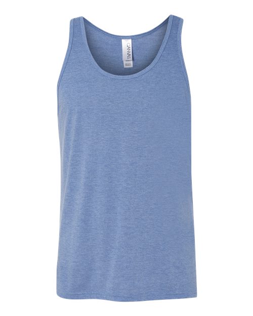 BELLA + CANVAS 3484 Blue Triblend front