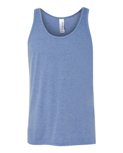 BELLA + CANVAS 3484 Blue Triblend front