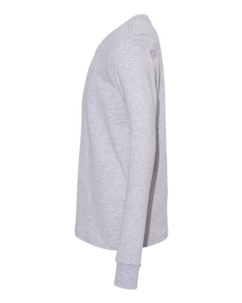 BELLA + CANVAS 3501YCVC Athletic Heather direct side