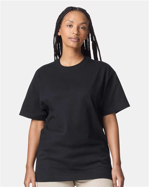 American Apparel 9001 Black model front