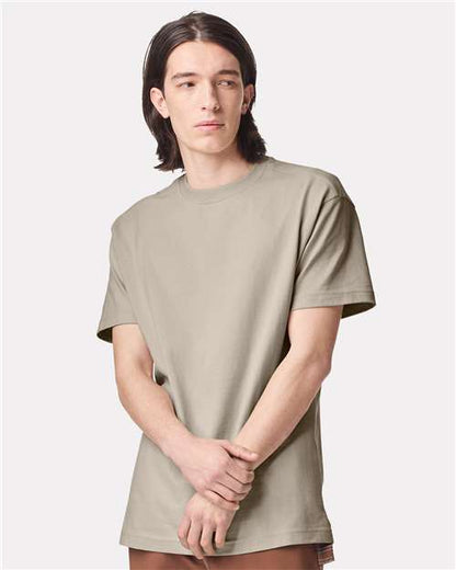 American Apparel 9001 Bone model front