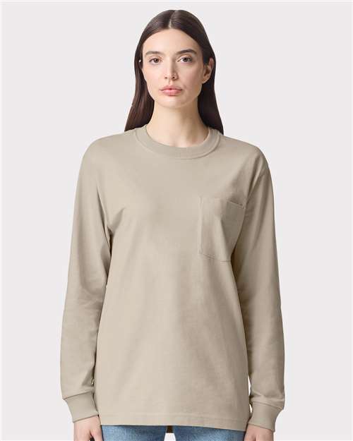 American Apparel 9410 Bone model front