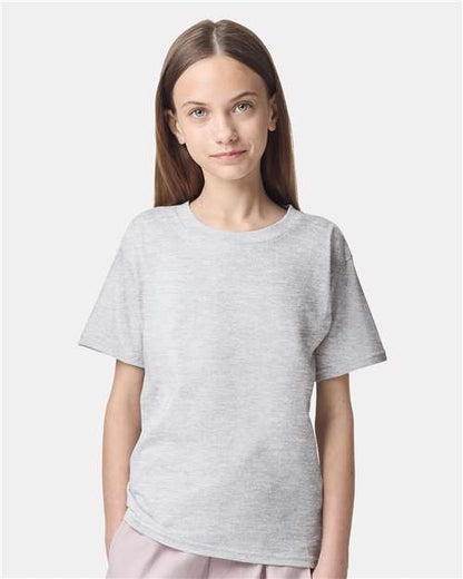 American Apparel 2001Y Ash Grey model front