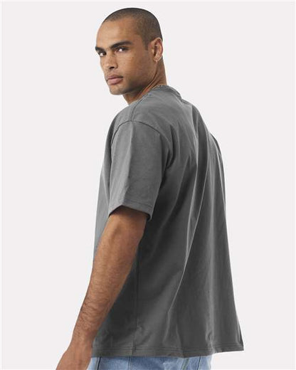 BELLA + CANVAS 4610 Asphalt model back