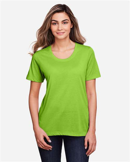 CORE365 CE111W Acid Green model front