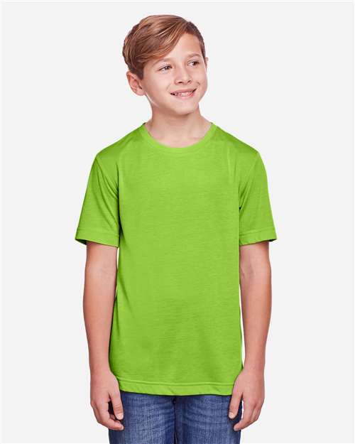 CORE365 CE111Y Acid Green model front