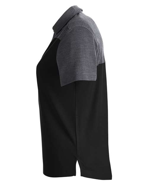 CORE365 CE112CW Black/ Carbon Heather direct side