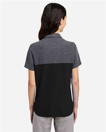 CORE365 CE112CW Black/ Carbon Heather model back