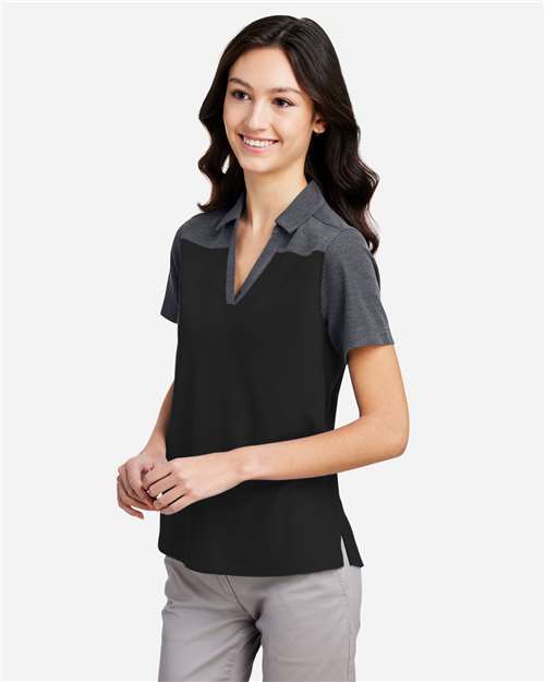CORE365 CE112CW Black/ Carbon Heather model side