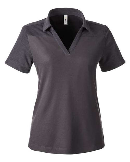 CORE365 CE112CW Carbon/ Carbon Heather front