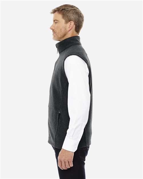 CORE365 88191T Heather Charcoal model side