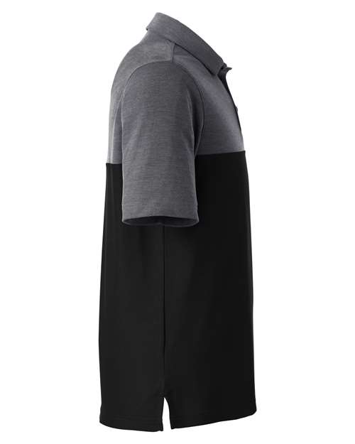 CORE365 CE112C Black/ Carbon Heather direct side