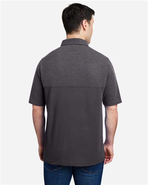 CORE365 CE112C Carbon/ Carbon Heather model back