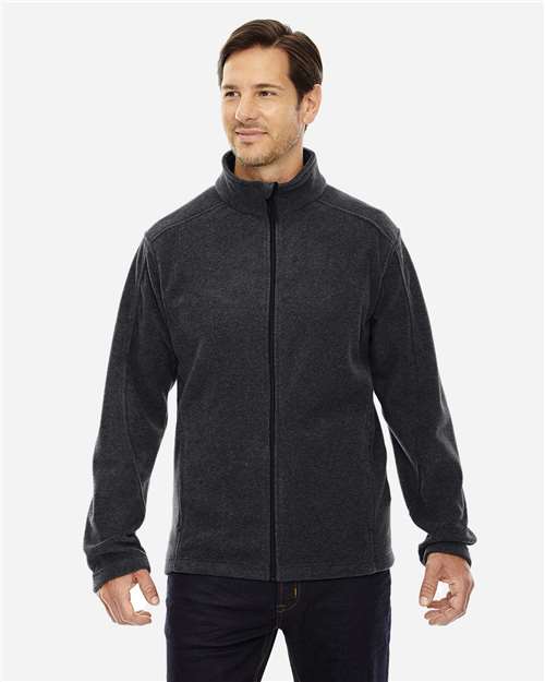 CORE365 88190T Heather Charcoal model front