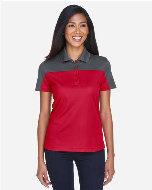 CORE365 CE101W Classic Red/ Carbon model front