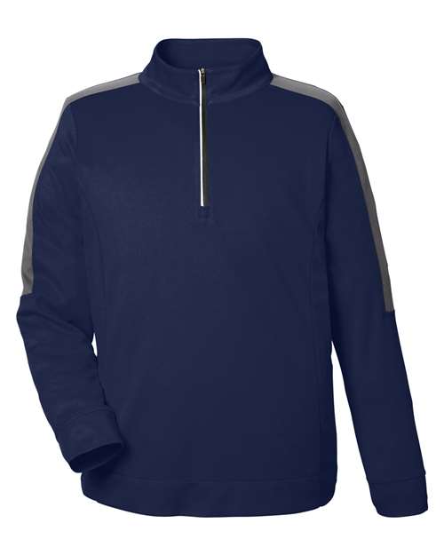 CORE365 CE404 Classic Navy Heather/ Carbon front