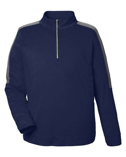 CORE365 CE404 Classic Navy Heather/ Carbon front
