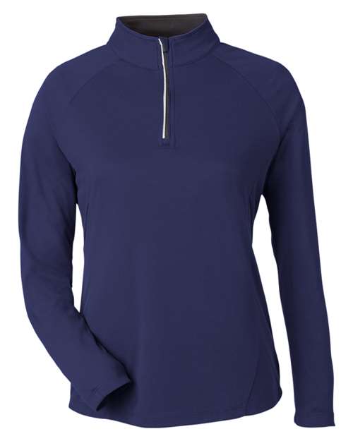 CORE365 CE418W Classic Navy Heather/ Carbon front