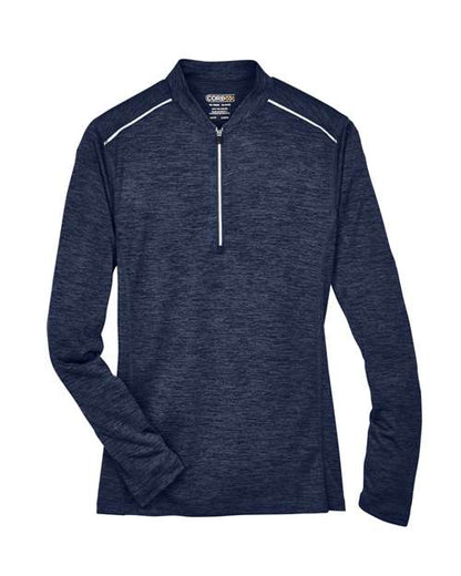 CORE365 CE401W Classic Navy Heather/ Carbon front