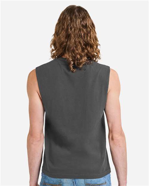 American Apparel 207GD Faded Black model back