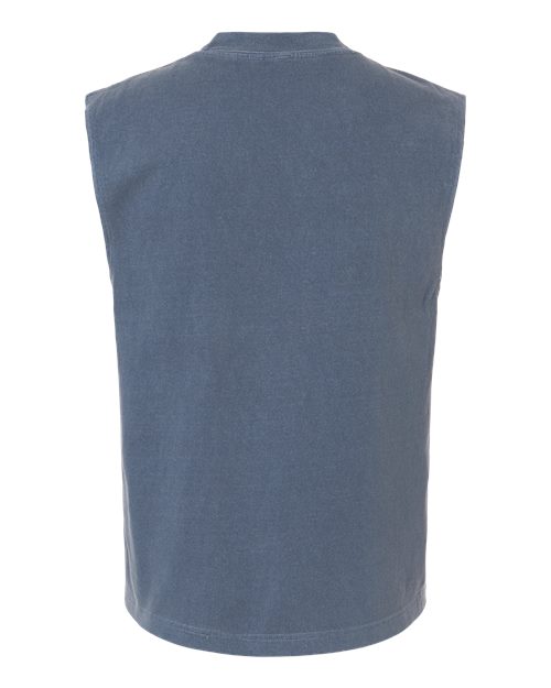 American Apparel 207GD Faded Navy back