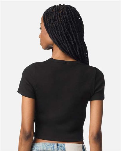 American Apparel BR210 Black model back