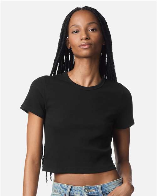 American Apparel BR210 Black model front