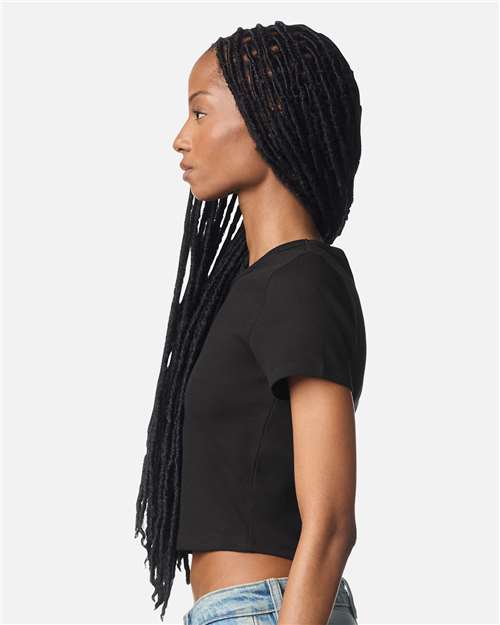 American Apparel BR210 Black model side