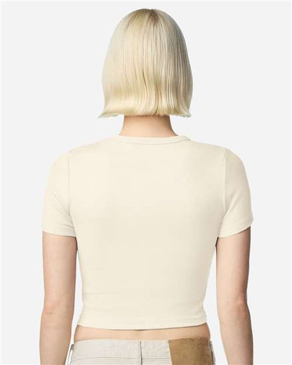 American Apparel BR210 Bone model back