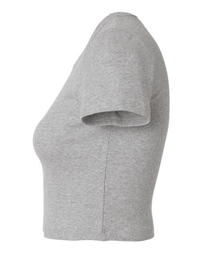 American Apparel BR210 Heather Grey direct side