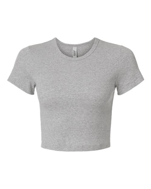 American Apparel BR210 Heather Grey front