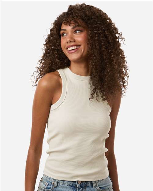 American Apparel BR2101 Bone model front