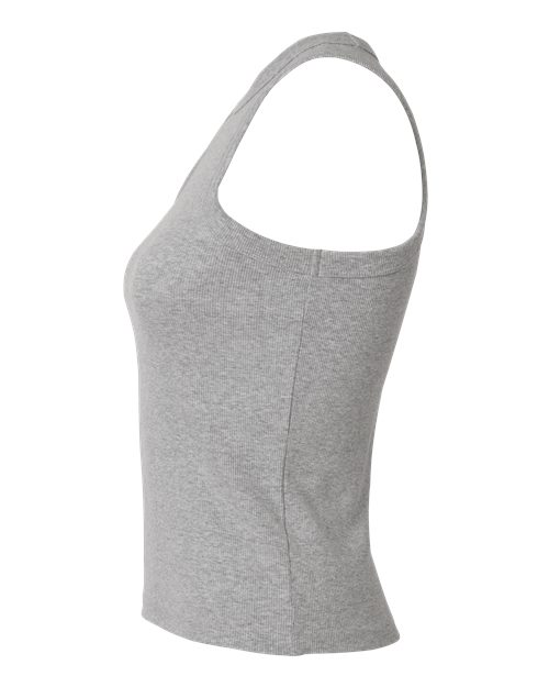 American Apparel BR2101 Heather Grey direct side