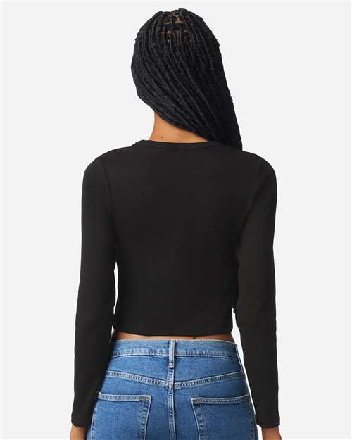 American Apparel BR2107 Black model back