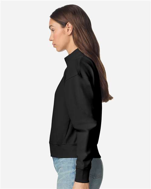 American Apparel FTJ00 Black model side