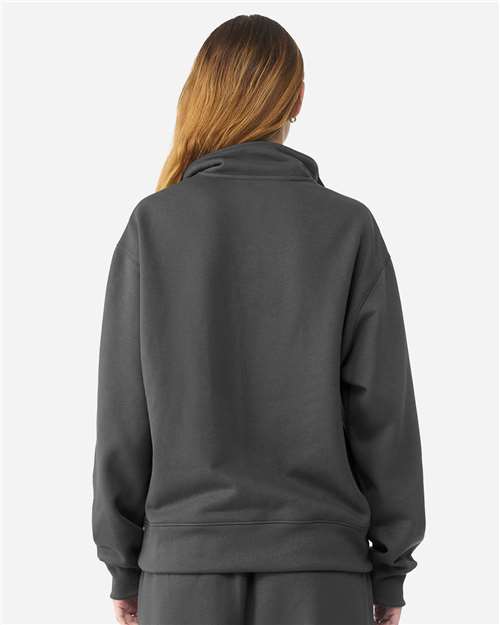 BELLA + CANVAS 4740 Asphalt model back