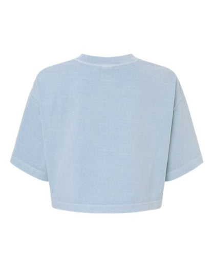 BELLA + CANVAS 6882GD Light Washed Denim back