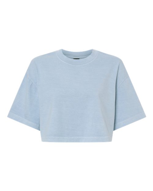 BELLA + CANVAS 6882GD Light Washed Denim front