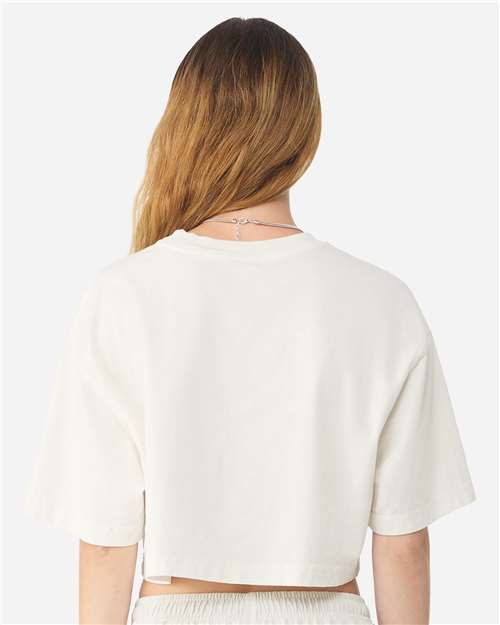 BELLA + CANVAS 6882GD Vintage White model back