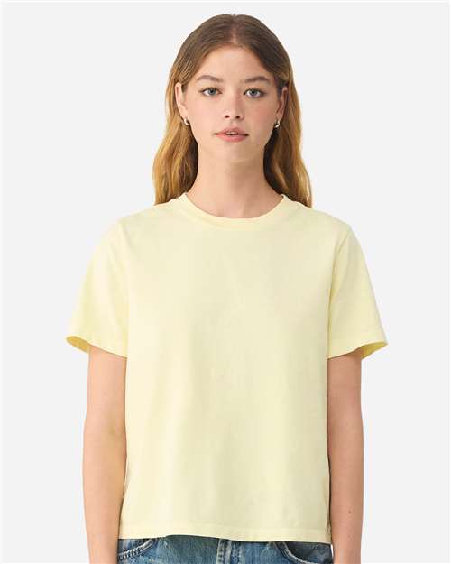 BELLA + CANVAS 6110GD Buttermilk model front